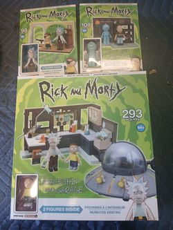 Rick and Morty McFarlane Toys Build Sets