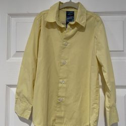 Nautica Boys Yellow Button Up