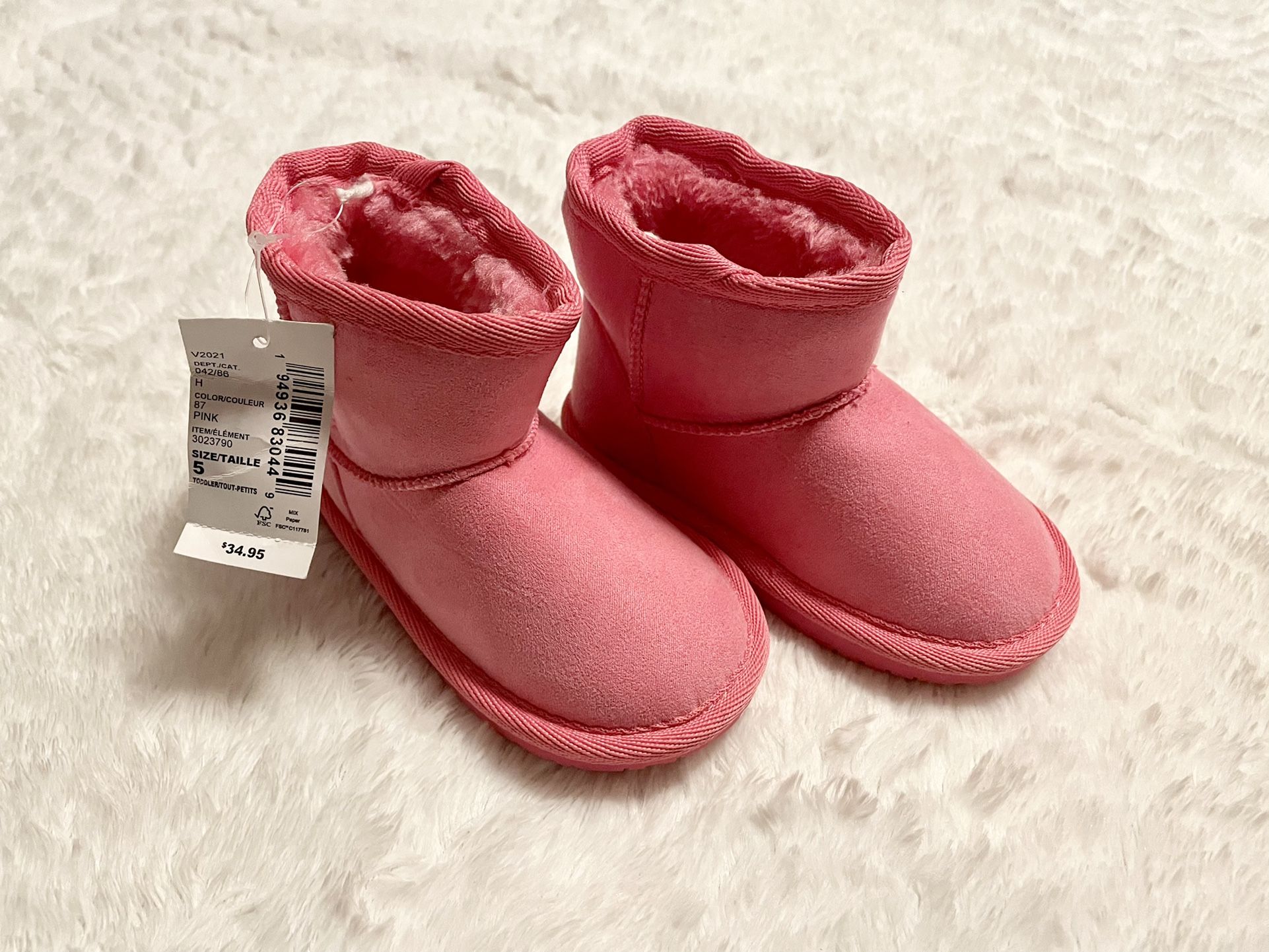 New Pink Ankle Boots