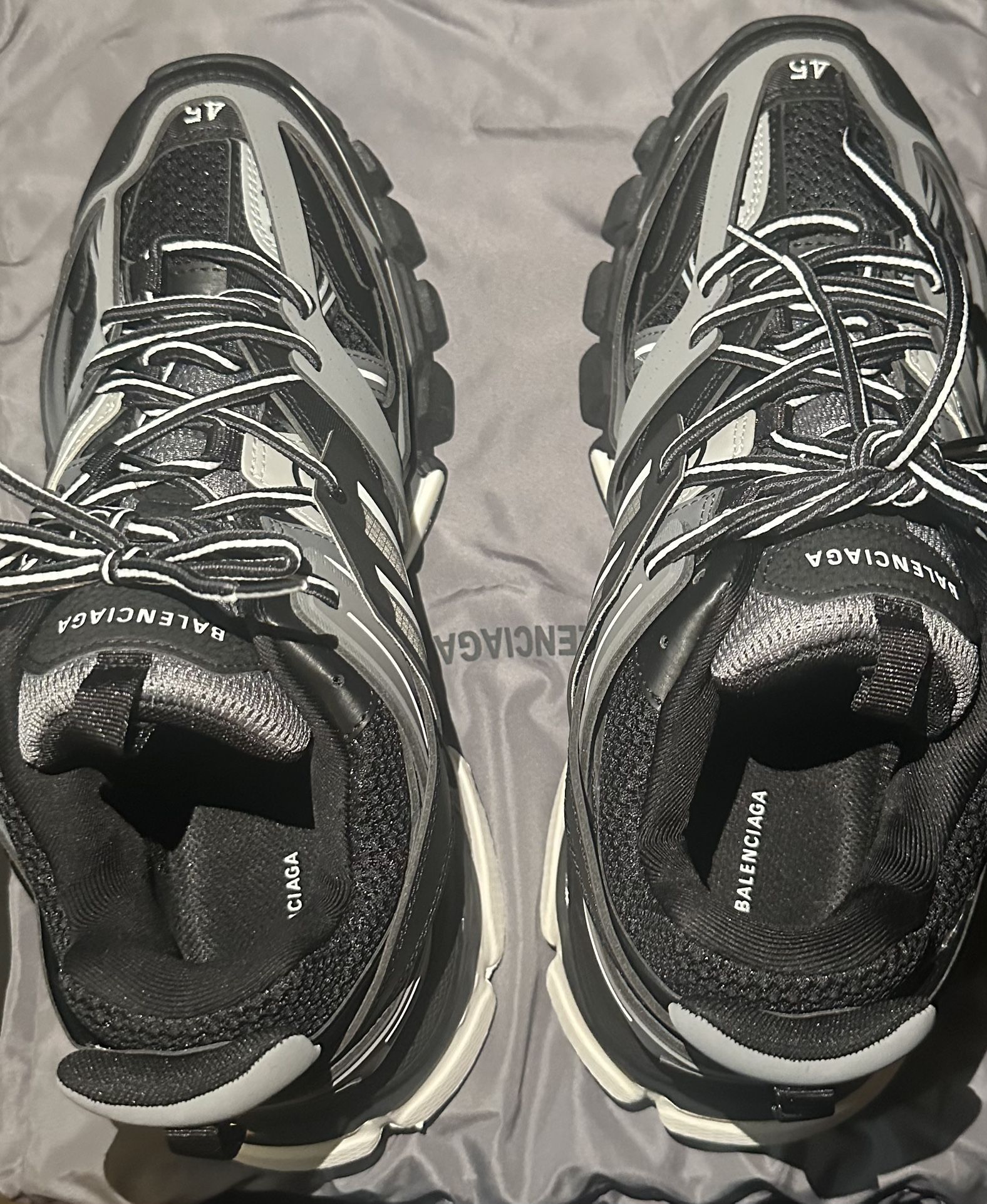 balenciaga track size 11 Men’s Black/grey