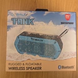 COBALT TANK WIRELESS SPEAKER 