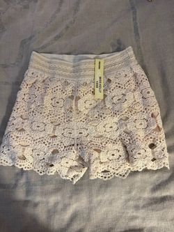 Miss Kelly 1999 Crochet Lace Shorts – New With Tags – $20