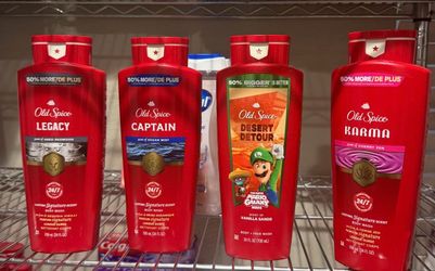 OLD SPICE BODY WASH 24 FL OZ $5.00 EACH
