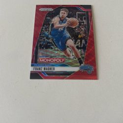 Franz Wagner Monopoly Card Prizm Orlando Magic