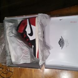 Nike Air Jordan Black toe 1