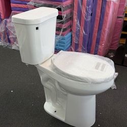 Brand New White 21" Elongated Toilet