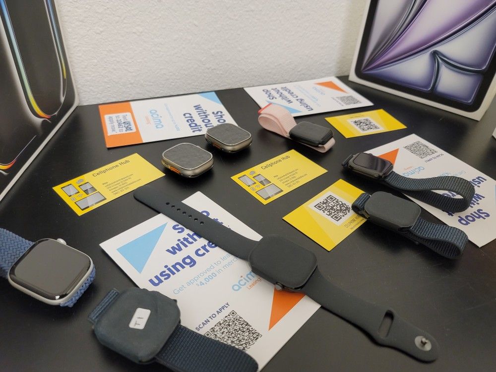 AppleWatch Series SE, 10th, 9th Generation, Ultra 2 (60$down)