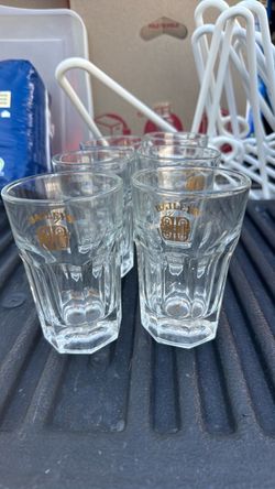 18 ct glass cups Baileys