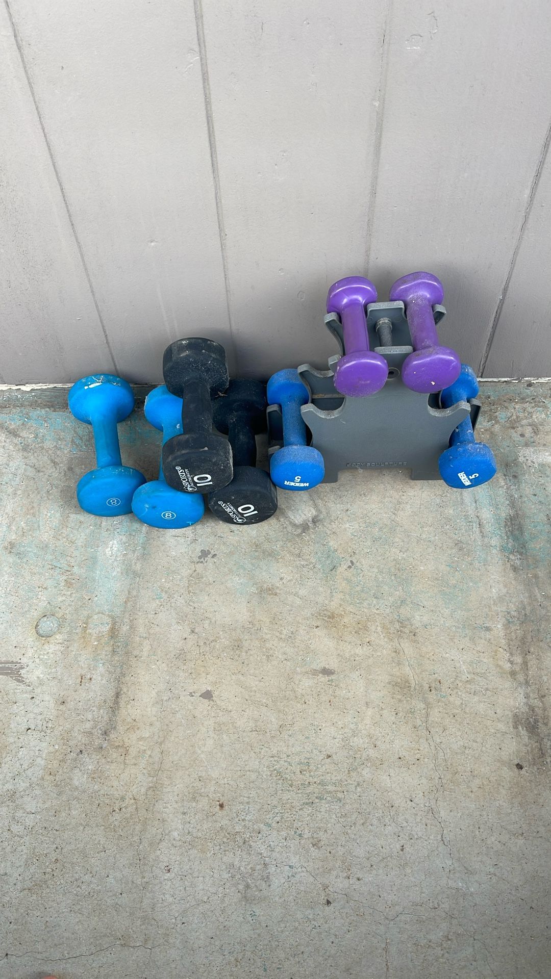 Ser Of Dumbbells