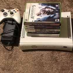 Xbox 360 With Games