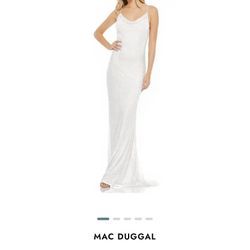 Mac Duggal Women bead Gown 