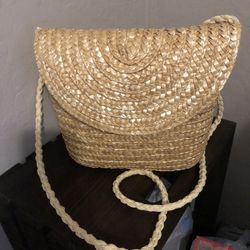 Woven Straw Bag