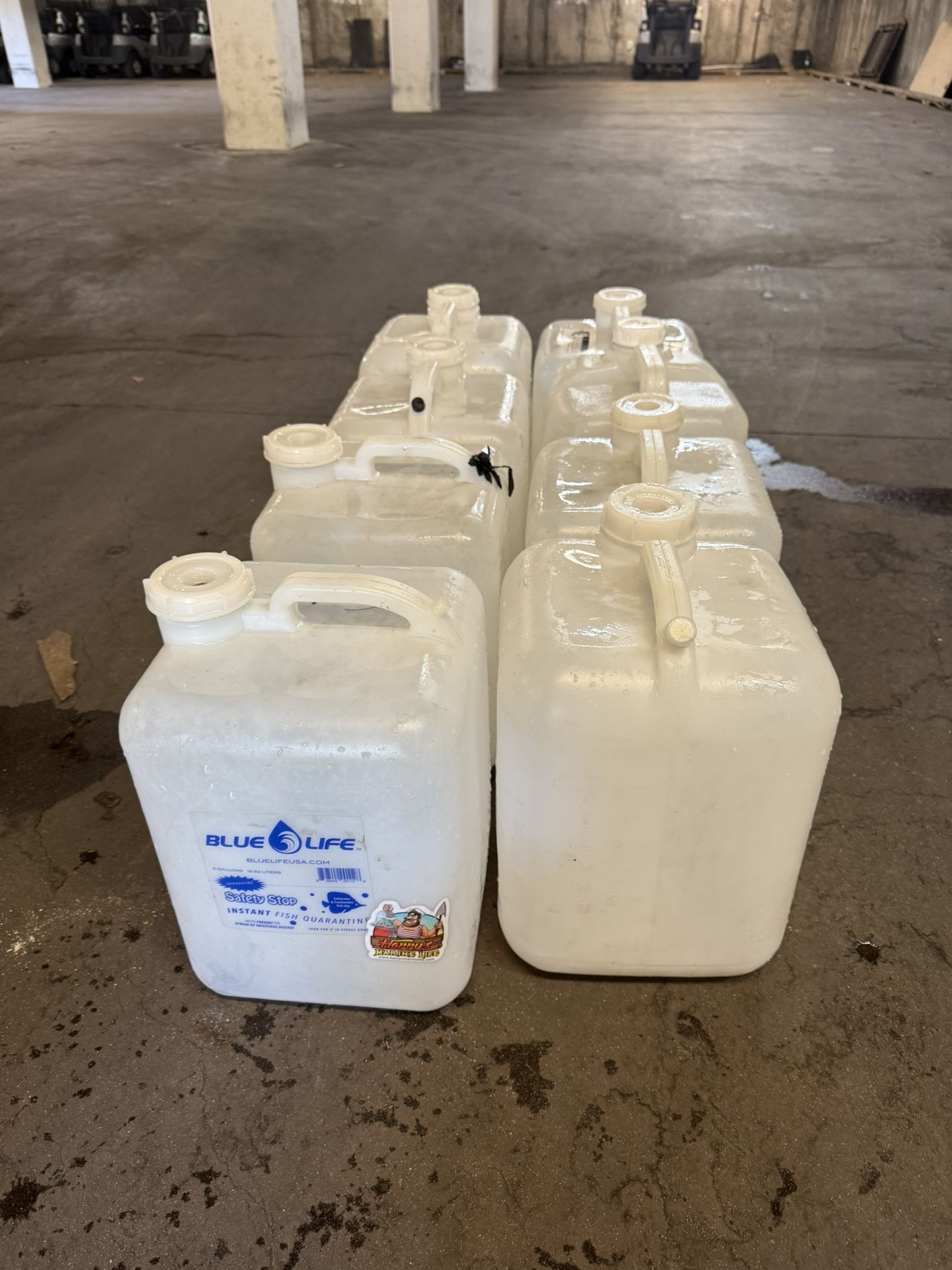 5 Gallon Water Jugs