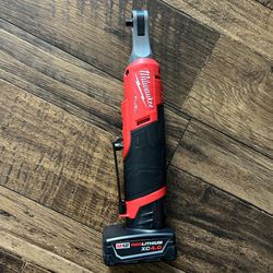 M12 FUEL  Brushless Cordless High Speed 1/4 in. Ratchet and battery 4.0