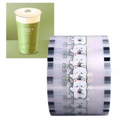Boba Cup Sealer Film 90-105 mm 3000 Cups for Plastic and Paper Cups