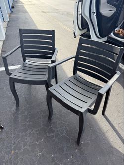 Patio chairs