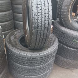 Used Firestone LT265/65R16 set of 4 tires