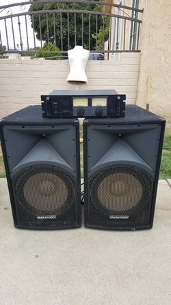 Speakers with AMP