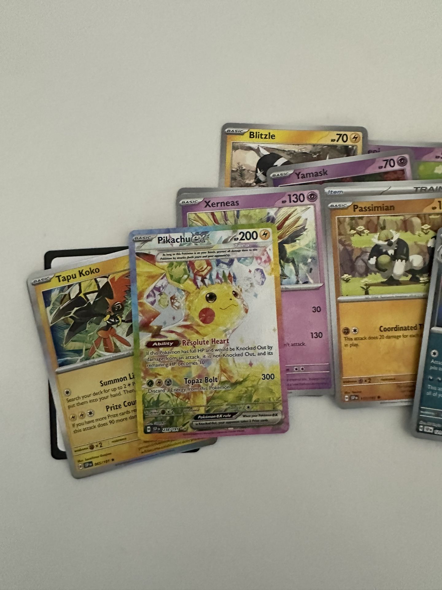 Pikachu EX 238