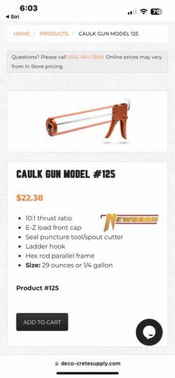 Extra Large caulking tool