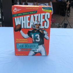 Wheaties Box With Dan Marino On Cover