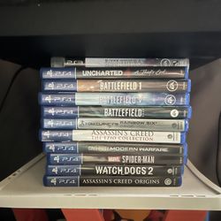 All PS4 Games $45