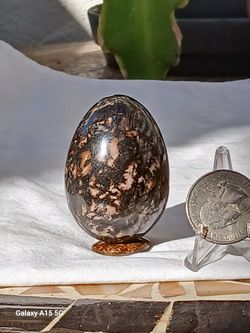 Rhodonite Egg