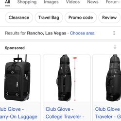 Club Glove Golf Travel Bag