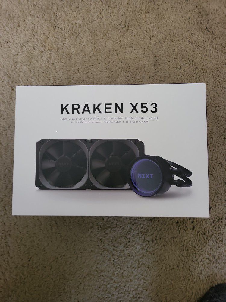 NZXT Kraken X53 Liquid Cooler With RGB (240mm)