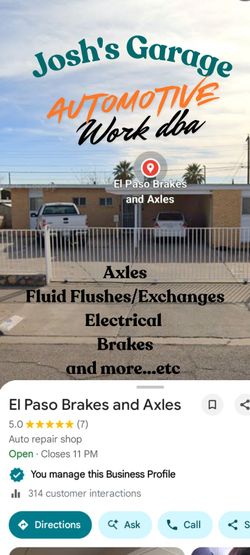 Oil Changes $10 Labor only no supplies or fluids
