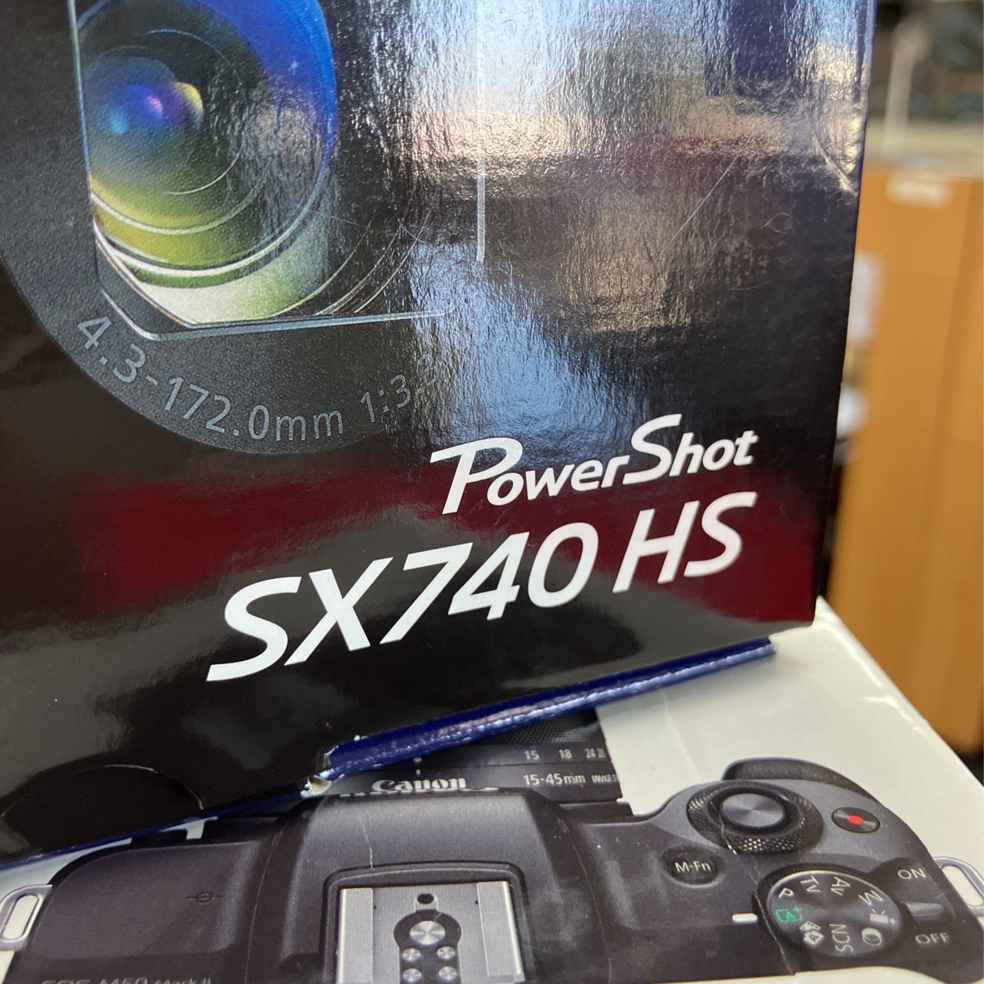 Canon PowerShot SX740 HS Digital Camera (Black)