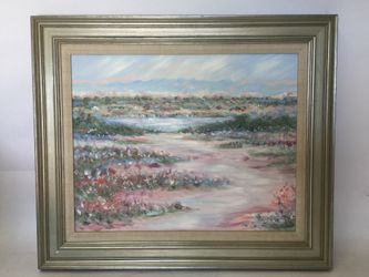 Abstract Expressionist ‘Narrow Pathway’ Original Oil Paintings by Theodore “La Don” Ferguson