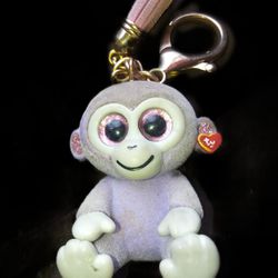 TY Monkey Keychain 