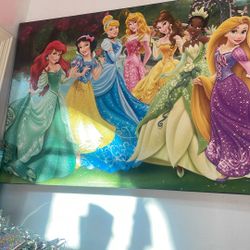 Princesas Cuadro 