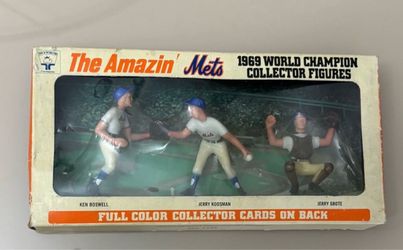 RARE baseball 1970 Transogram The Amazin' Mets Complete Box #6825 Boswell Koosman Grote