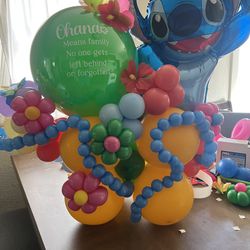 Stitch Balloon Gift Set – Local Pickup