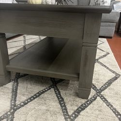 Coffee Table And 1 End Table