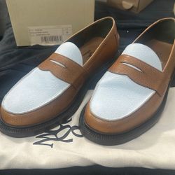   Ellis Penny Loafer Acorn/White pebble