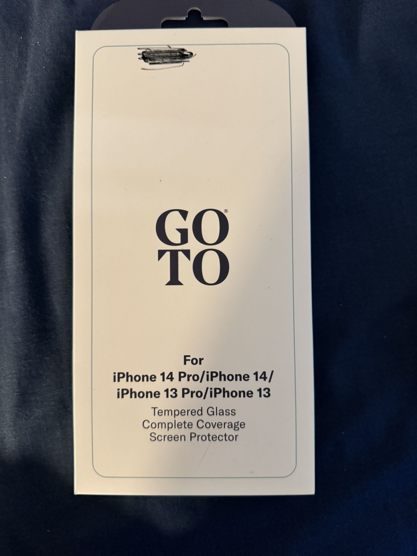 Brand New  GoTo IPhone 13/14 & 13/14 Pro Tempered Glass Screen Protector 