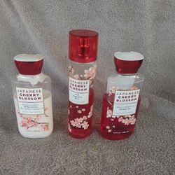 Bath & Body Works Japanese Cherry Blossom Signature Collection