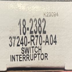 18-2382 Switch Interruptor 