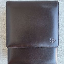 Sneaky Pete SP Brown Leather Case with Belt Clip – Vintage Style Utility Pouch 