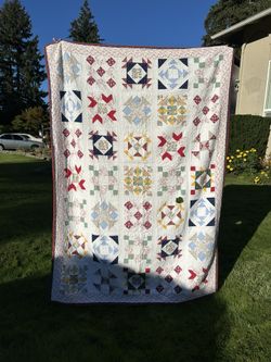 Handmade Dutch Doll Project Quilt
