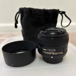 Nikon AF-S NIKKOR 50mm f/1.8G Lens