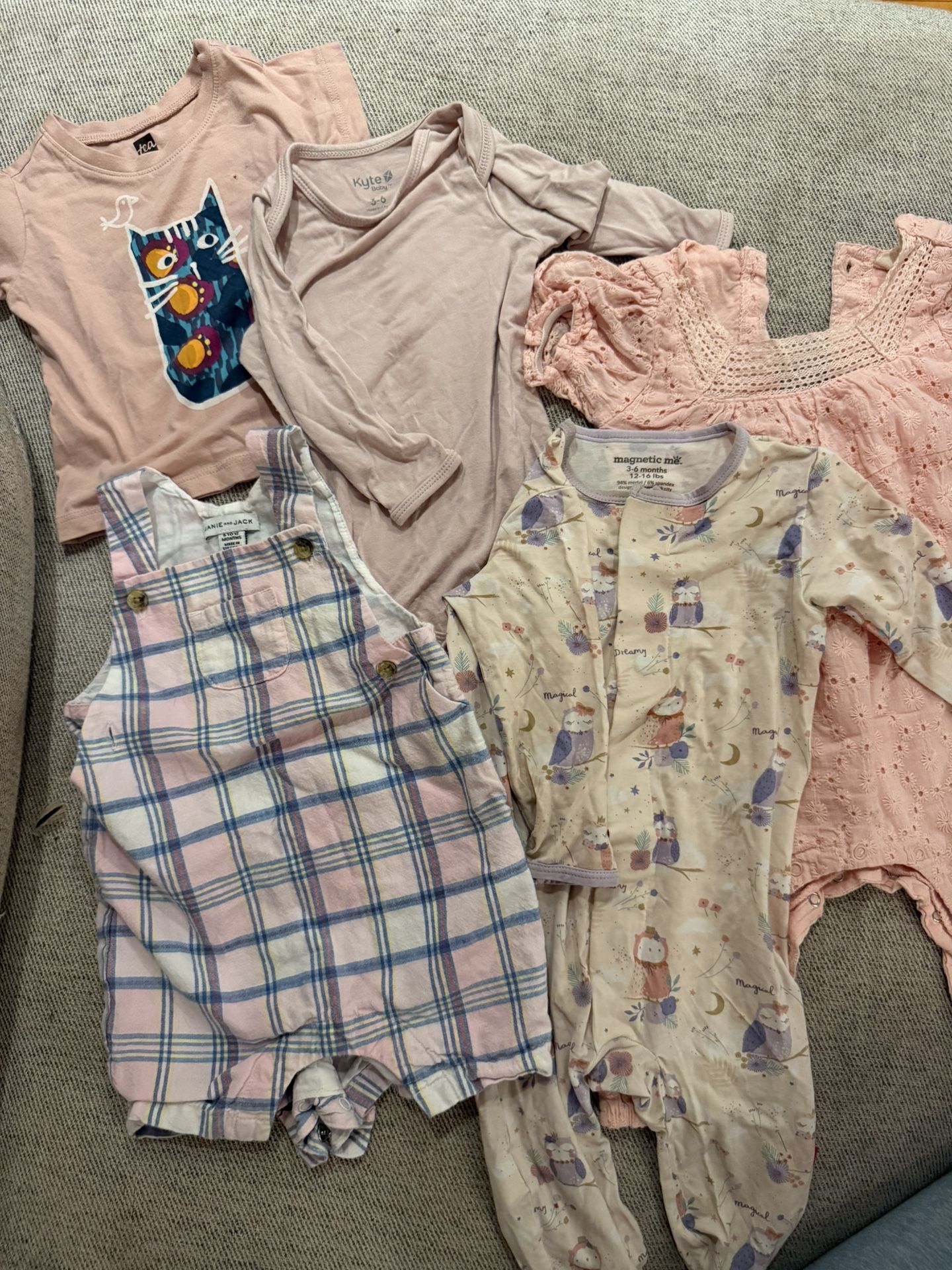 Nice baby girl clothes 3-6m magnetic me, kyte baby, tea collection and more