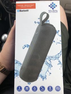 Bluetooth Water Resistant Wireless Speaker “BRAND NEW”