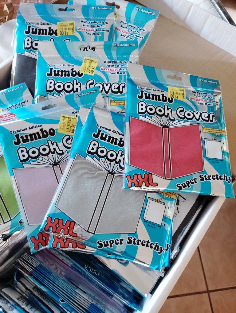 Washable Cloth Book Covers