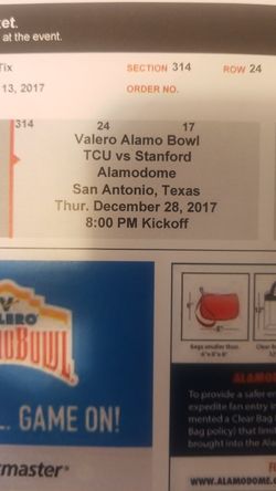 Alamo bowl tickets