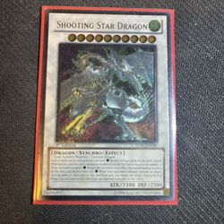 Yugioh Shooting Star Dragon 1st Ed Ultimate Rare