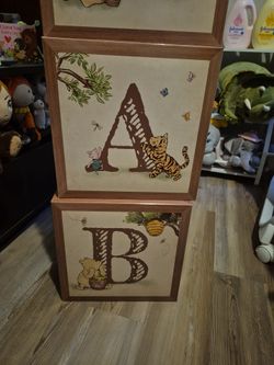 Baby shower boxes/blocks